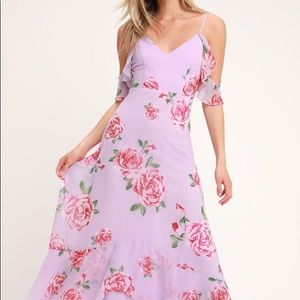 I’ll take you there Lavender Maci Dress